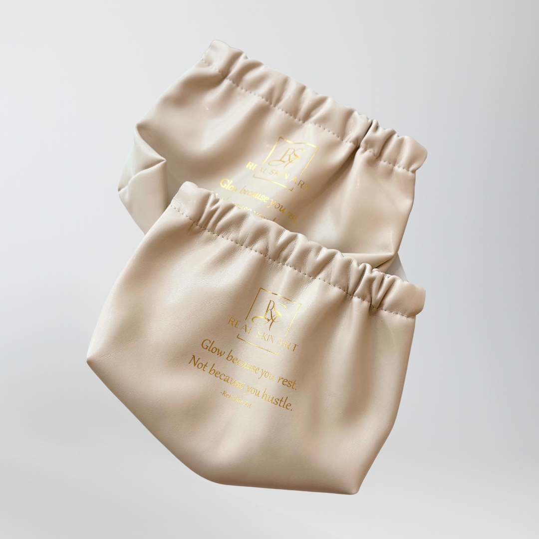 Real makeup bag